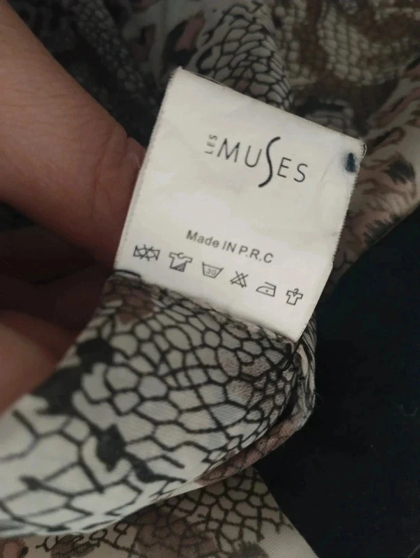 Abrigo negro con capucha para mujer, Les Muses T42/44 – photo 8